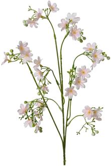 Decoris Kunstbloem roze 67cm