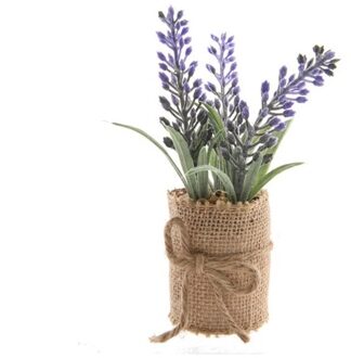 Decoris Kunstplant Lavendel H12cm paars