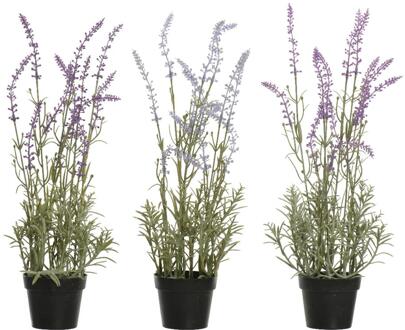 Decoris Kunstplant Lavendel h46cm paars