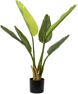 Decoris Kunstplant Strelitzia h90cm Groen