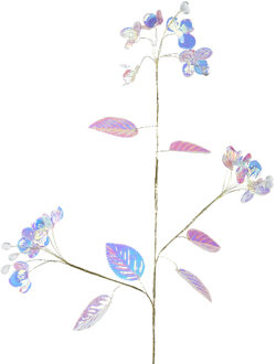 Decoris Kunsttak iriserend H68cm multi