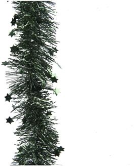 Decoris Lametta guirlande pvc d9l270 cm groen kerst