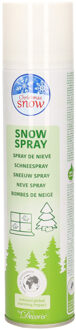 Decoris Milieuvriendelijke sneeuwspray - wit - 300 ml - spuitsneeuw - kunstsneeuw