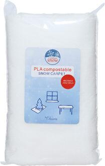 Decoris Sneeuwdeken - wit - 250 x 100 cm - sneeuwtapijt