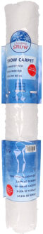 Decoris Sneeuwdeken - wit - 300 x 60 cm - polyester - sneeuwtapijt - sneeuw