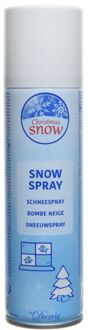 Decoris Sneeuwspray spuitbus 150 ml spuitsneeuw Wit