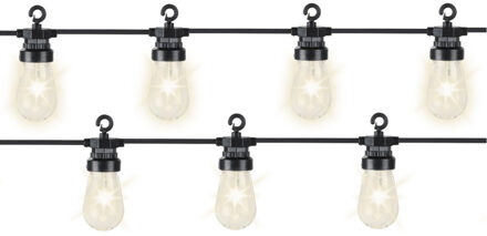 Decoris Tuinverlichting lichtsnoeren met 20 lampjes/bollampjes 950 cm
