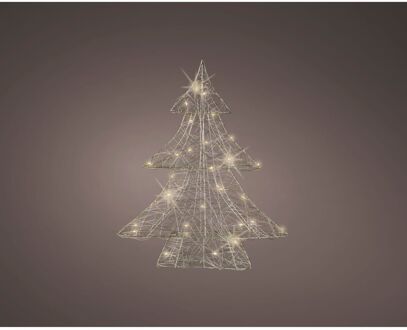 Decorismicro Led Boom Draad Lichtsnoer - 30 Led's - Warm Wit - 40cm - Binnen