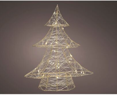 Decorismicro Led Boommetaal - 30 Led's - Warm Wit - 40cm - Binnen