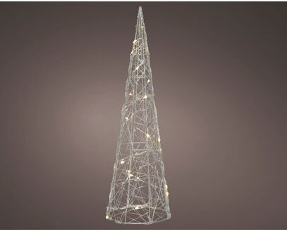 Decorismicro Led Conemetaal Lichtsnoer - 40 Led's - Warm Wit - 80cm - Binnen