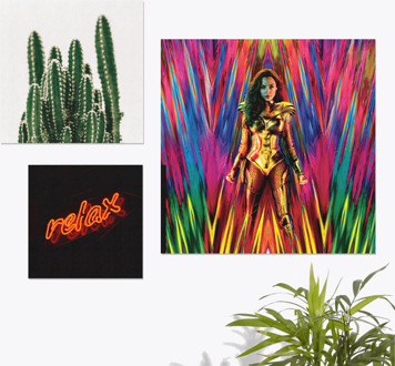 Decorsome x A Nightmare On Elm Street Dream Warriors Rectangular Canvas - 20x30 inch