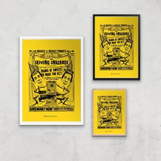 Decorsome x Harry Potter Skiving Giclee Art Print - A2 - Print Only Meerdere kleuren