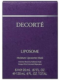 DECORTE Liposome Moisture Mask 20ml x 6