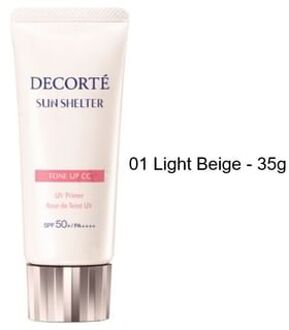 DECORTE Sun Shelter Tone Up CC UV Primer SPF 50+ PA++++ 01 Light Beige - 35g