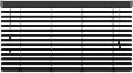 Decosol 320 Jaloezie Horizontaal Deluxe Aluminium Mat Zwart 140x180cm