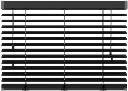 Decosol 320 Jaloezie Horizontaal Deluxe Aluminium Mat Zwart 80x180cm