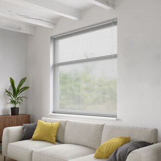 Decosol Aluminium Jaloezie - 25 mm - 80x130 cm - Wit