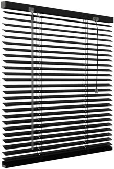 Decosol Jaloezie Horizontaal Aluminium Matzwart 25mm 200x180cm