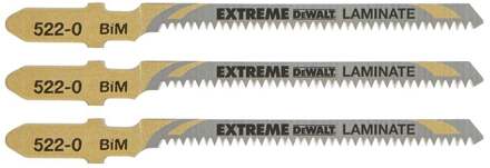 Decoupeerzaagblad BiM extreme voor korte bochten in hout en laminaat (T101AOF) - DT2081-QZ