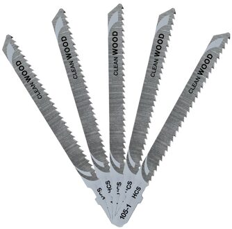 Decoupeerzaagblad Universeel Dt2165-qz - 100mm - Fijn - Hcs - 5 Stuks