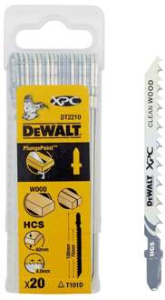 Decoupeerzaagblad XPC® - HCS 100x6x60mm (T101D) - DT2210-QZ