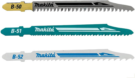 Decoupeerzaagbladenset - 3 delig B50, B51, B52 - E-10687