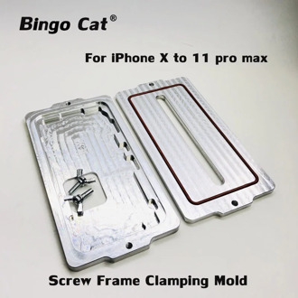 Dedicated Frame Clamping Mold For iPhone 11/11 pro/11 pro max Glass Screen Frame Position Mould Glue Holding Laminating Mould