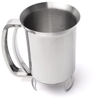 Deeg Dispenser Handheld Beslag Separator Rvs Pannenkoek Meel Pasta Dispenser Gebak Meel Pasta Keuken Accessoires