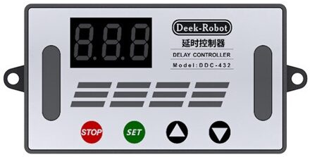Deek-Robot DDC-432 Dual Mos Led Digitale Vertraging Controller Vertraging Relais Trigger Cyclus Timer Vertraging Schakelaar Timing Controle module