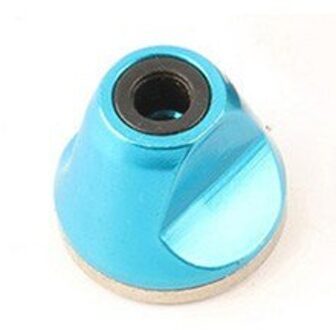 Deel Noten Set Spare Sporting 2 Stuks Aluminium Montage Fiets blauw