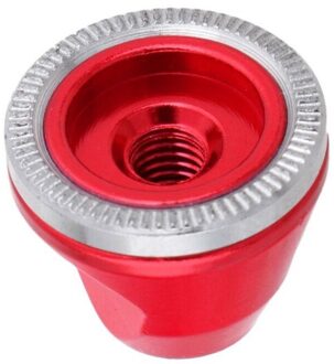 Deel Noten Set Spare Sporting 2 Stuks Aluminium Montage Fiets rood