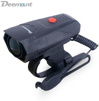 Deemount Elektrische Loud Mtb Fiets Luchthoorn Ring Racefiets Stuur Bell Siren Fietsen Air Alarm Alert 120db Noise 5 geluiden