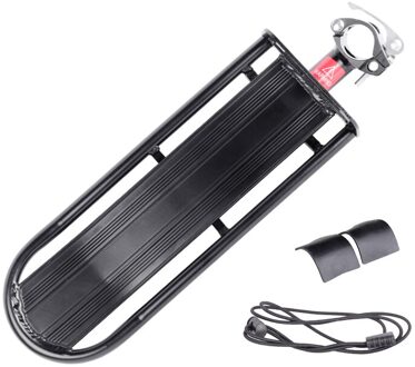 Deemount Fiets Cargo Legering Carrier Zadelpen Quick Mount Fietsen Achter Bagagerek Bag Houder Stand Optioneel Voorvork Kofferbak RCK042