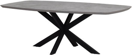 Deens Ovale Eettafel 'Vito' Mortex, 250 x 110cm - 250 x 110 cm