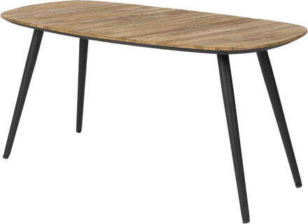Deens Ovale Salontafel 'Rik' 80 x 39cm