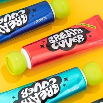 Deep Breath Cover Toothpaste Set - 4 Types Muscat Mint + Grapefruit Mint + Herb Mint