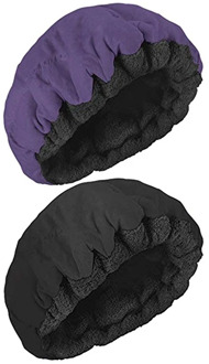 Deep Conditioning Heat Steam Cap Microwavable Micro-Hair Cap Hair Thermal Treatment Cap for Styling Tools