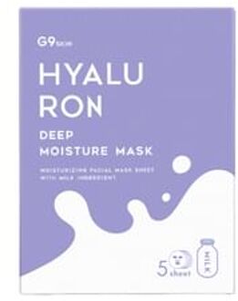 Deep Moisture Mask Set - 4 Types #01 Hyaluron