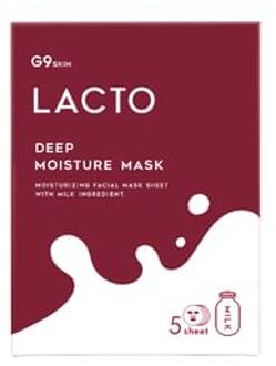 Deep Moisture Mask Set - 4 Types #03 Lacto