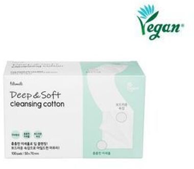 Deep & Soft Cleansing Cotton 100 pads