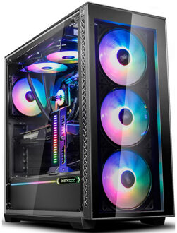 Deepcool MATREXX 70 ADD-RGB 3F - Box zonder voeding - Medium toren - E-ATX-formaat