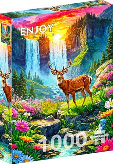 Deer Paradise Puzzel (1000 stukjes)