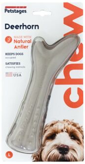 deerhorn gewei - Hondenspeelgoed  - L - 7 x 4 x 21 cm