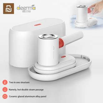 Deerma DEM-HS200 Garment Steamers 2 In 1 Multifunctional Portable Steam Ironing Machine 1000W 220V 110ml Water Tan