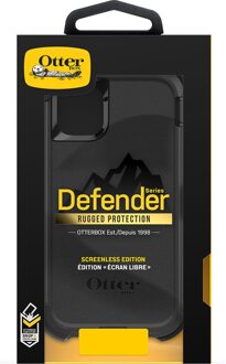 Defender Apple iPhone 11 Back Cover Zwart