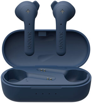 DeFunc True Basic - Draadloze oordopjes - Bluetooth draadloze oortjes - Donkerblauw - One size