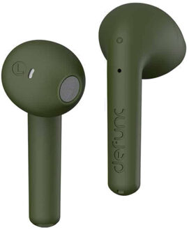 DeFunc True Lite Earbuds - Draadloze oordopjes - Bluetooth draadloze oortjes - Met ENC noise cancelling functie - Green Groen - One size