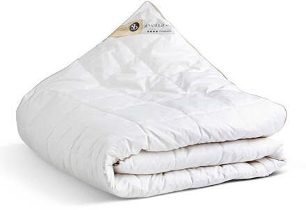 Dekbed 100% Eendenveren 4 Seizoenen - 4 Seizoenen & Zomer & Winter - 140x200 Cm (Eenpersoons) - Presence 500 Gram (200+300 Gr) - Dekbed-Discounter.nl