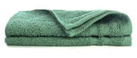 Dekbed Discounter 10-PACK Gastendoekjes - Dekbed-Discounter.nl Donkergroen