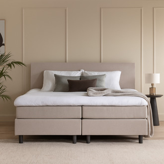 Dekbed Discounter Boxspring Julia Comfort - Beige - Dekbed-Discounter.nl - 180 x 220 cm